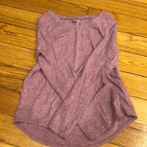 Light pink Old Navy kids large long sleeve shirt